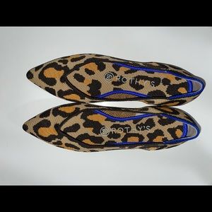 Rothy’s animal print flats; NEW oob